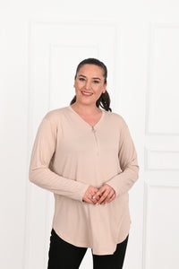 Bluza dama marimi mari cu fermoar 1387-23