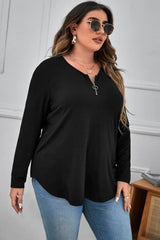 Bluza dama marimi mari cu fermoar 1387-23