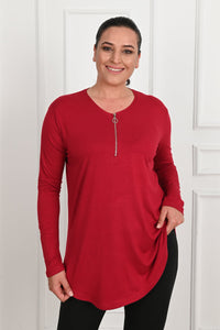 Bluza dama marimi mari cu fermoar 1387-23