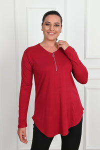 Bluza dama marimi mari cu fermoar 1387-23