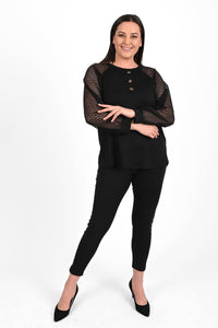Bluza dama marimi mari nasturi 1442-23