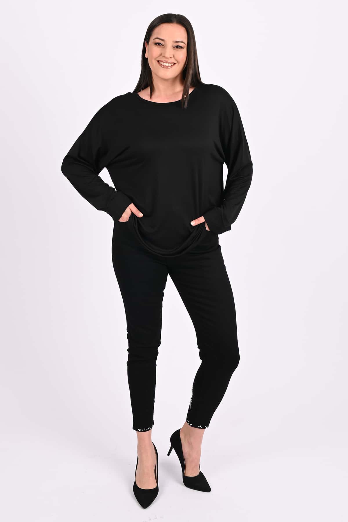 Bluza dama marimi mari animal print 1445-23