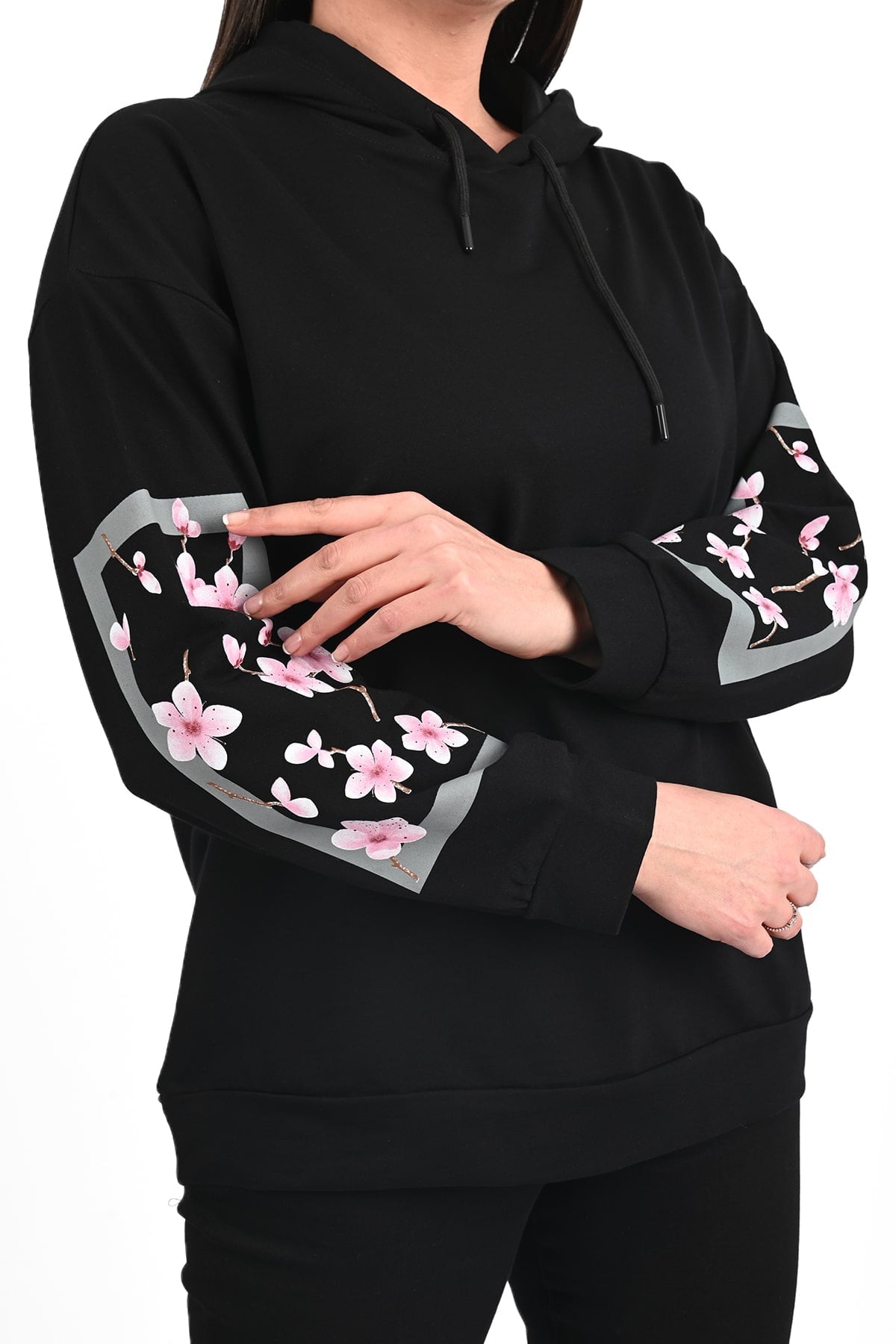 Bluza dama marimi mari cu flori 1452-23