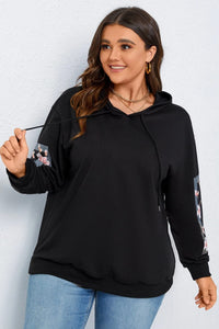 Bluza dama marimi mari cu flori 1452-23