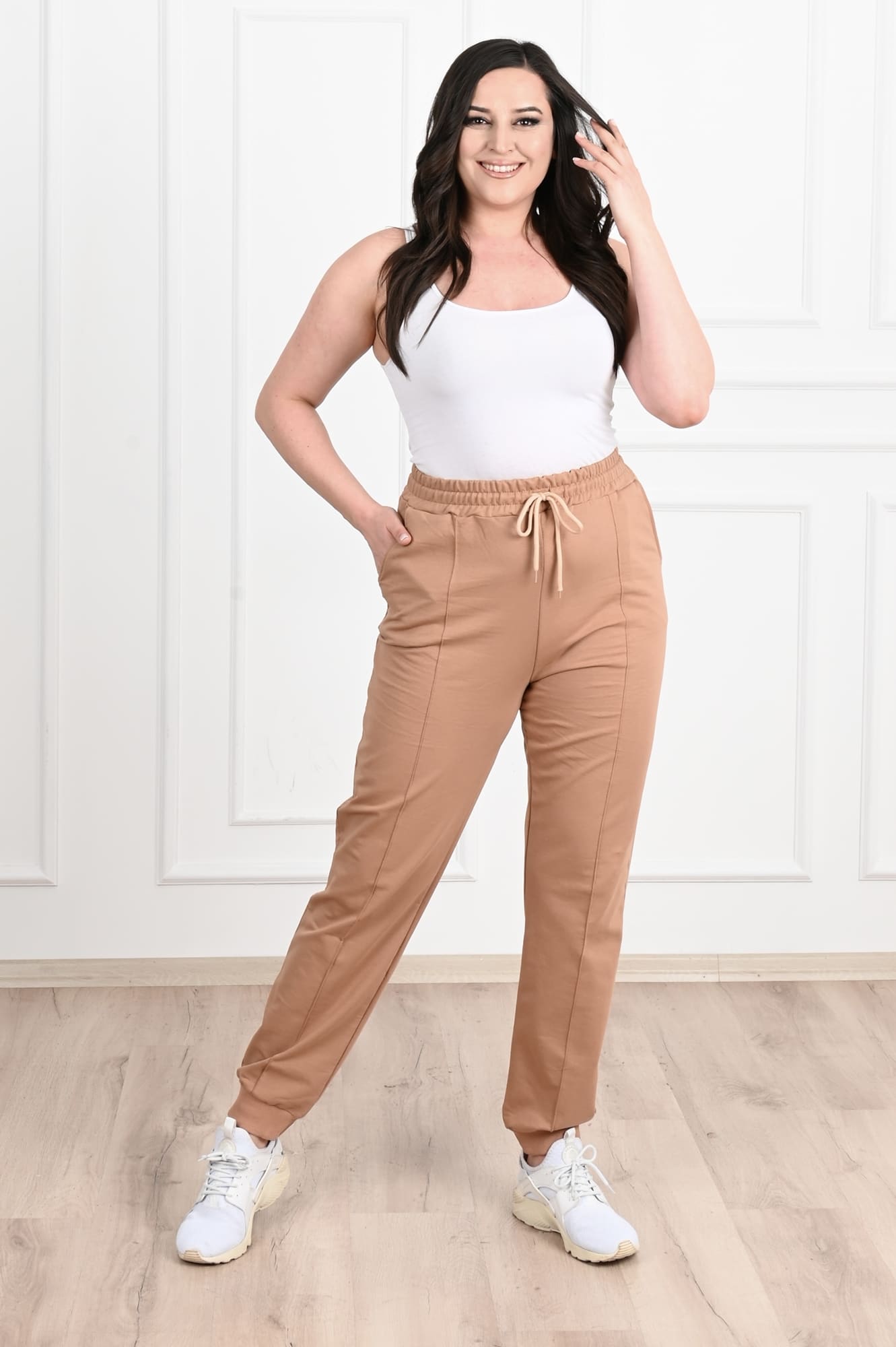 Pantalon dama marimi mari de trening 6068-22