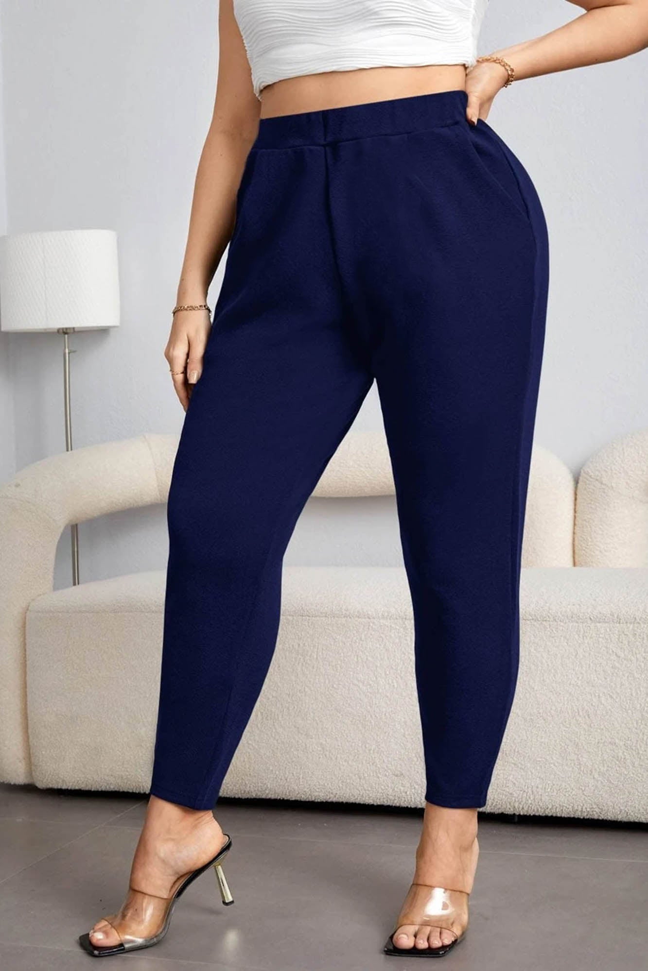 Pantaloni dama marimi mari 008