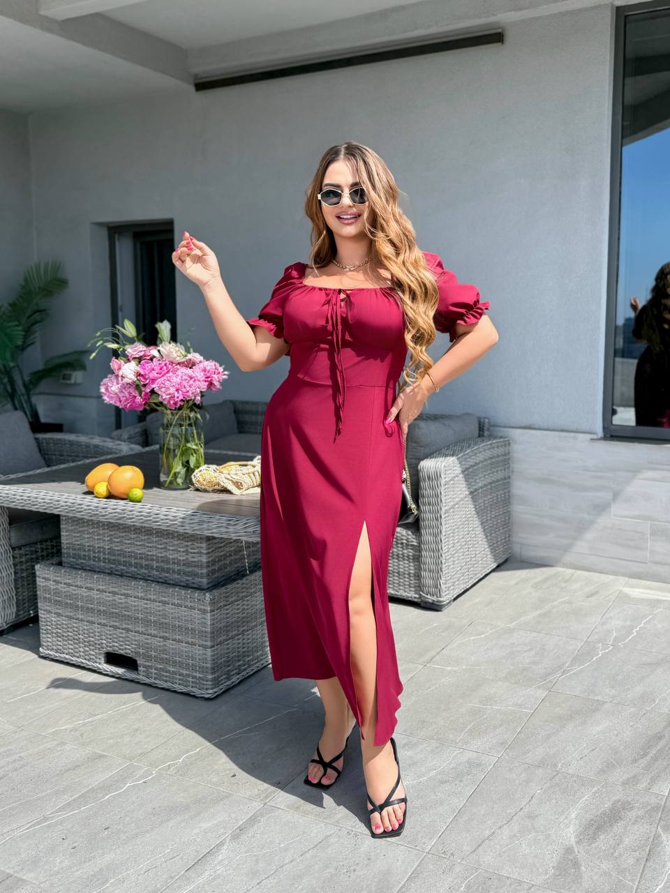 Rochie dama marimi mari 050