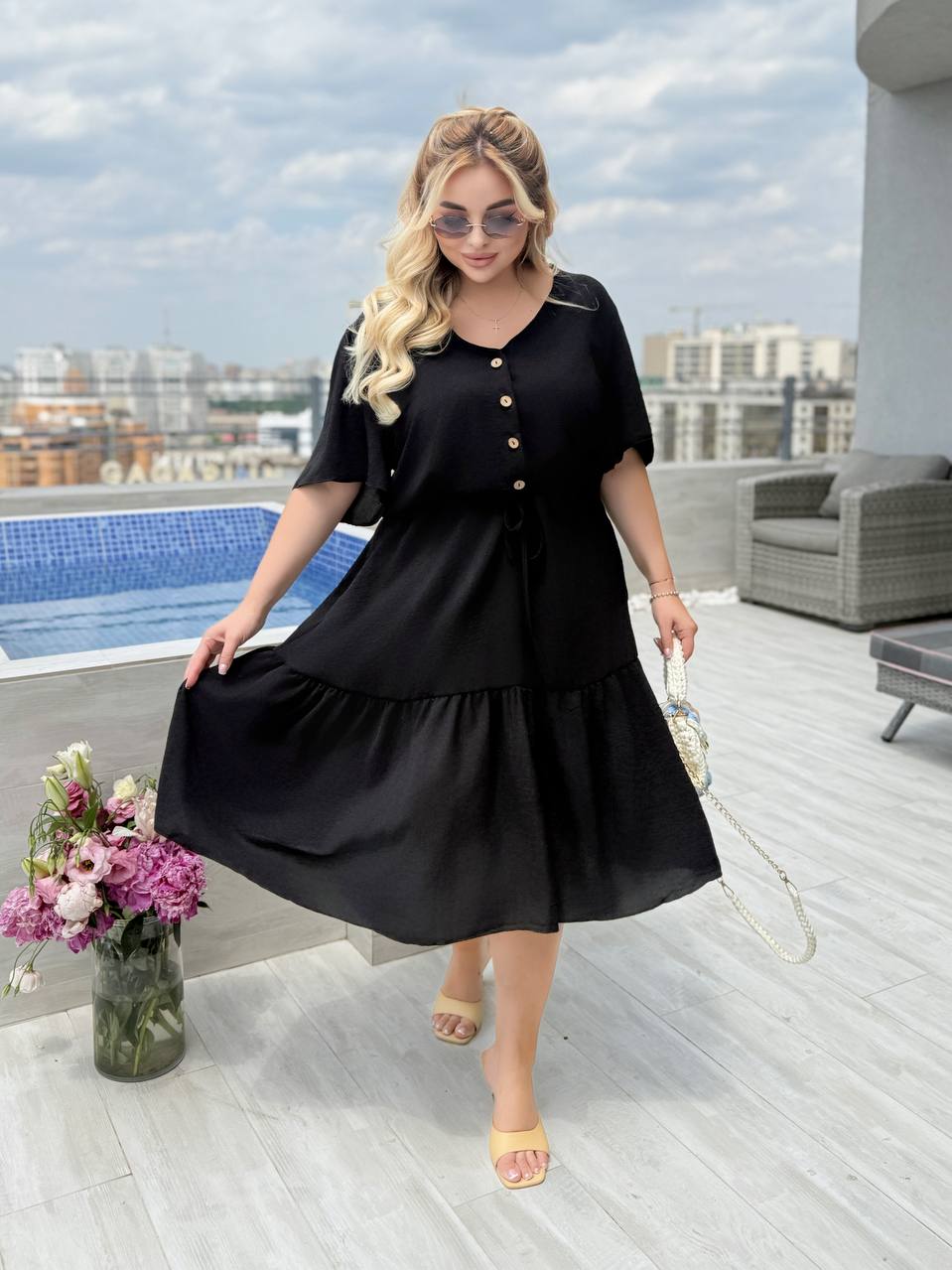 Rochie dama marimi mari 070