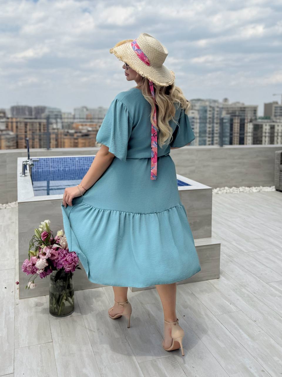 Rochie dama marimi mari 070