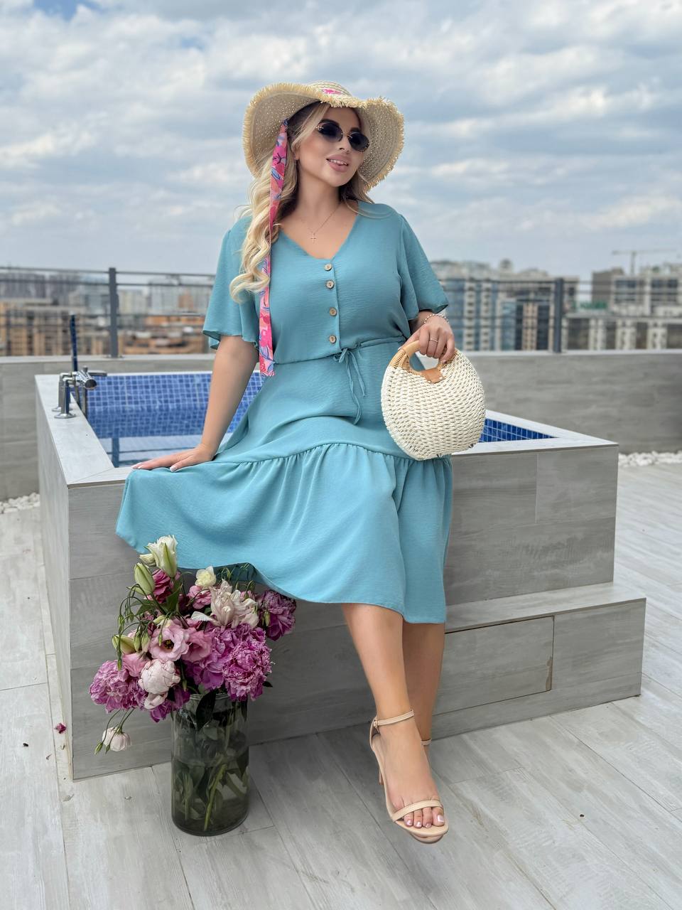 Rochie dama marimi mari 070