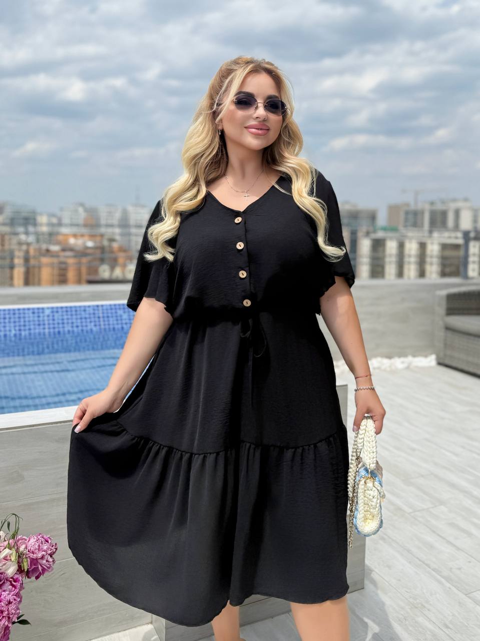 Rochie dama marimi mari 070