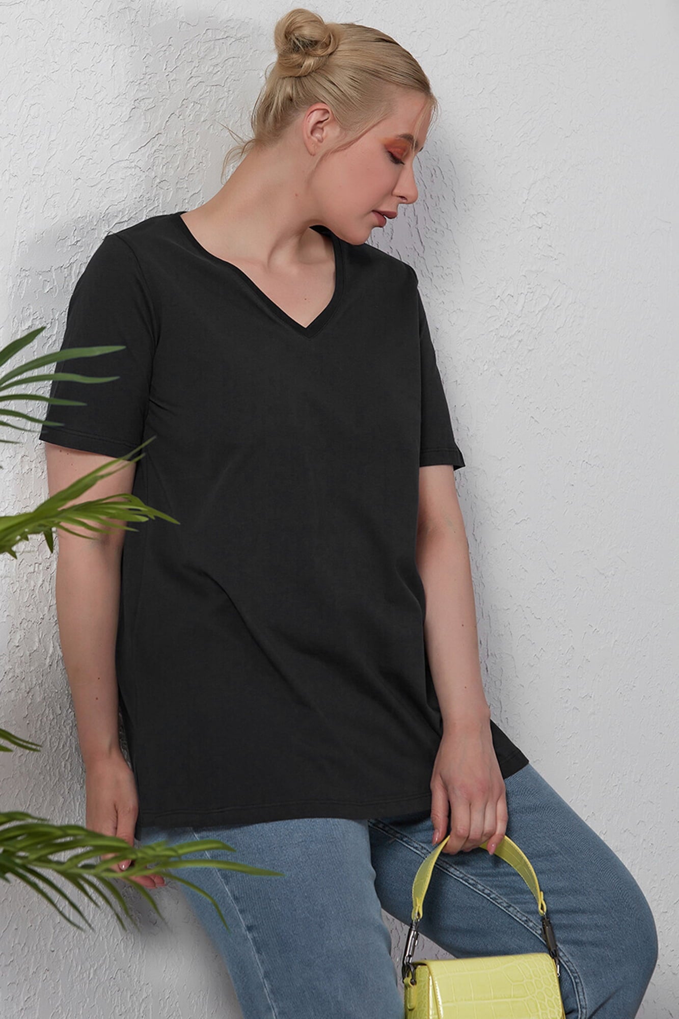 Best Sellers, Tricou dama marimi mari 1297-22, bigsize.ro