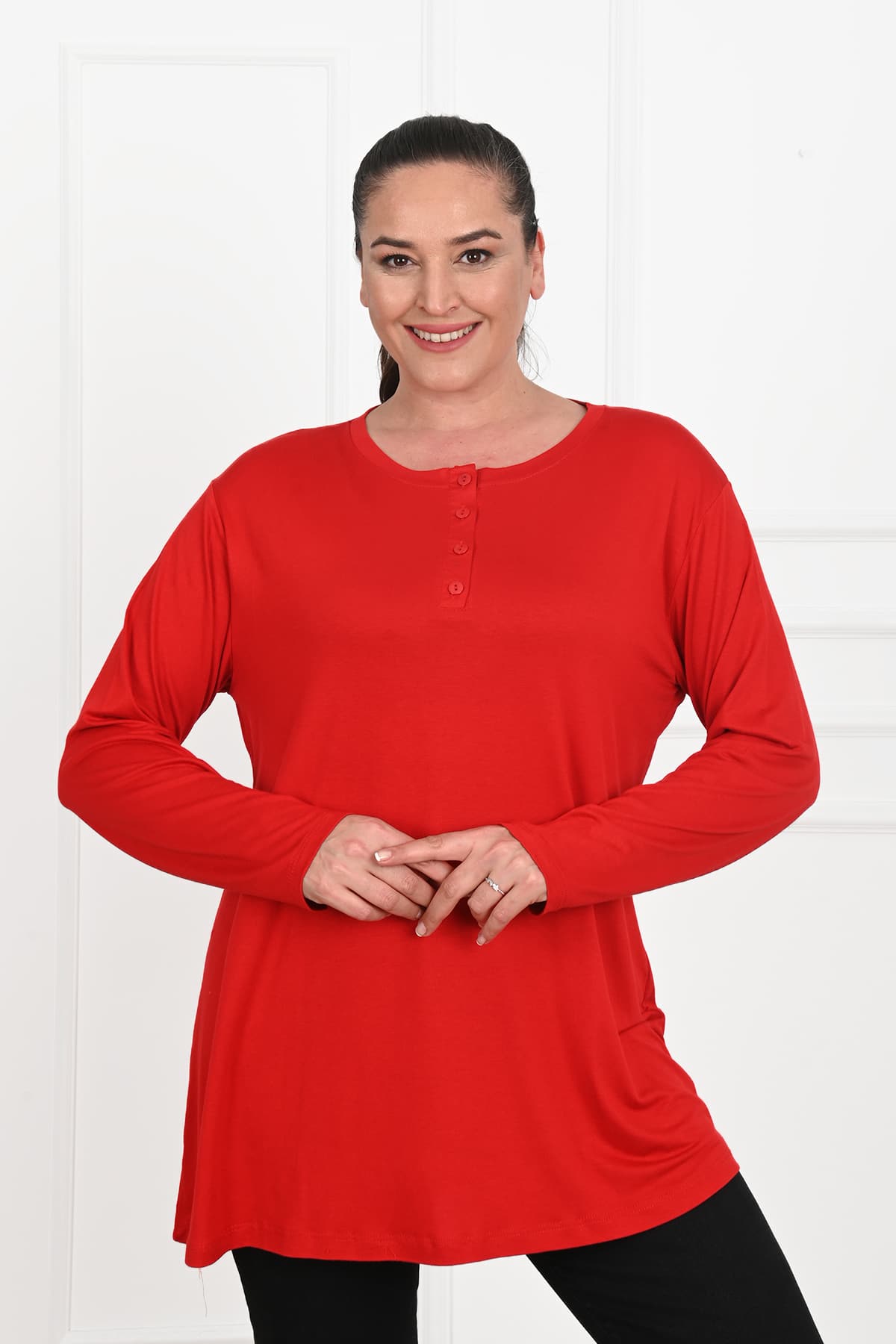 Bluza dama marimi mari cu nasturi 1376-23