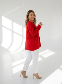 Bluza dama marimi mari cu fermoar 1387-23