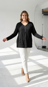 Bluza dama marimi mari cu fermoar 1387-23