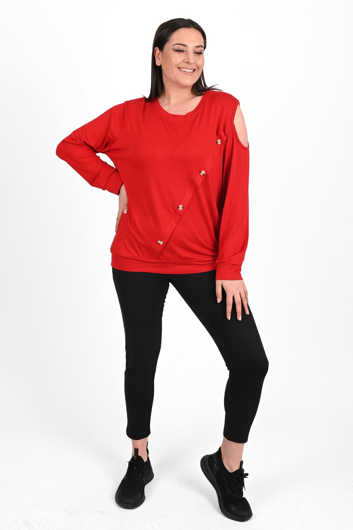 Bluza dama marimi mari cu imprimeu 1390-23