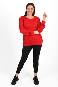 Bluza dama marimi mari cu imprimeu 1390-23