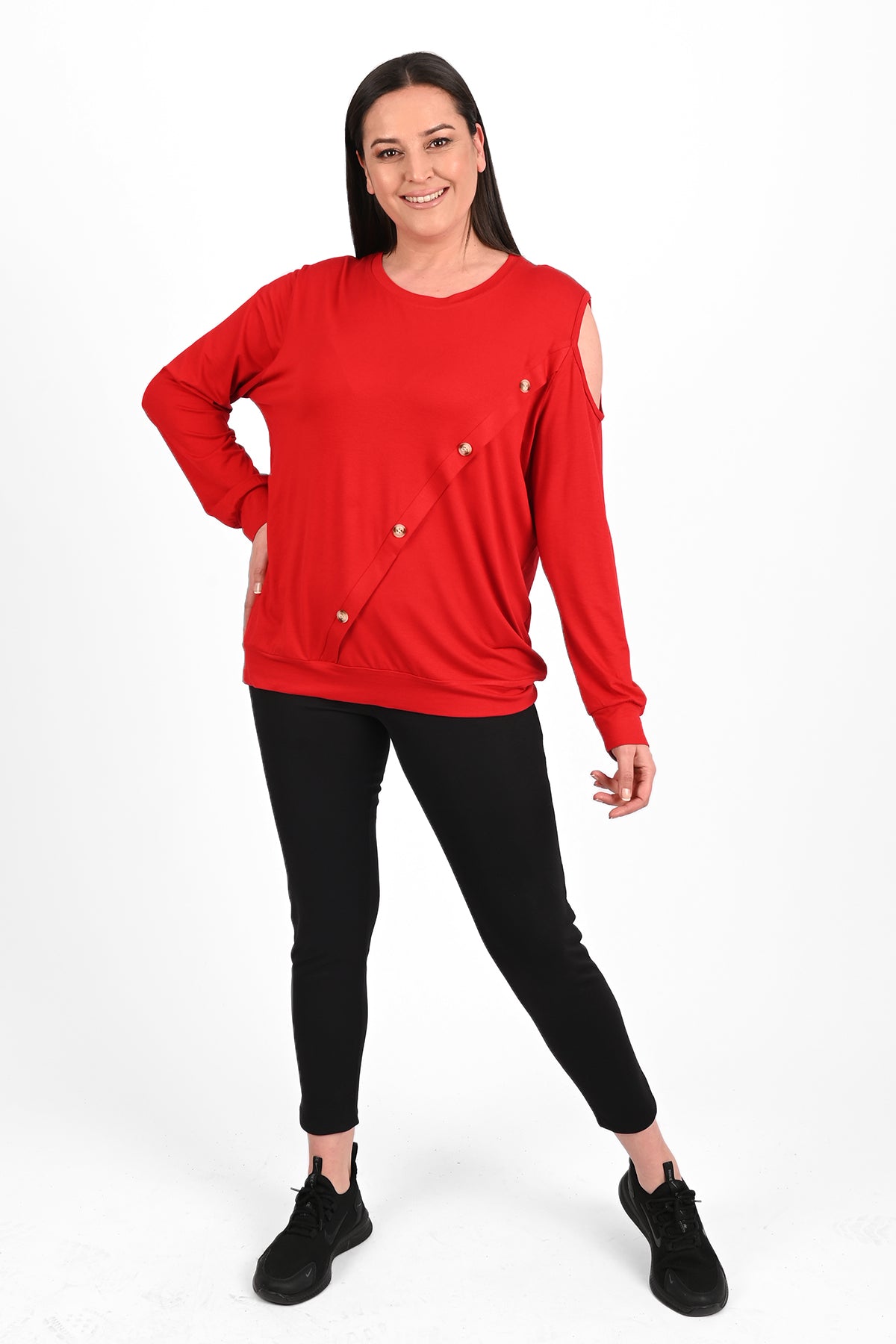 Bluza dama marimi mari cu imprimeu 1390-23