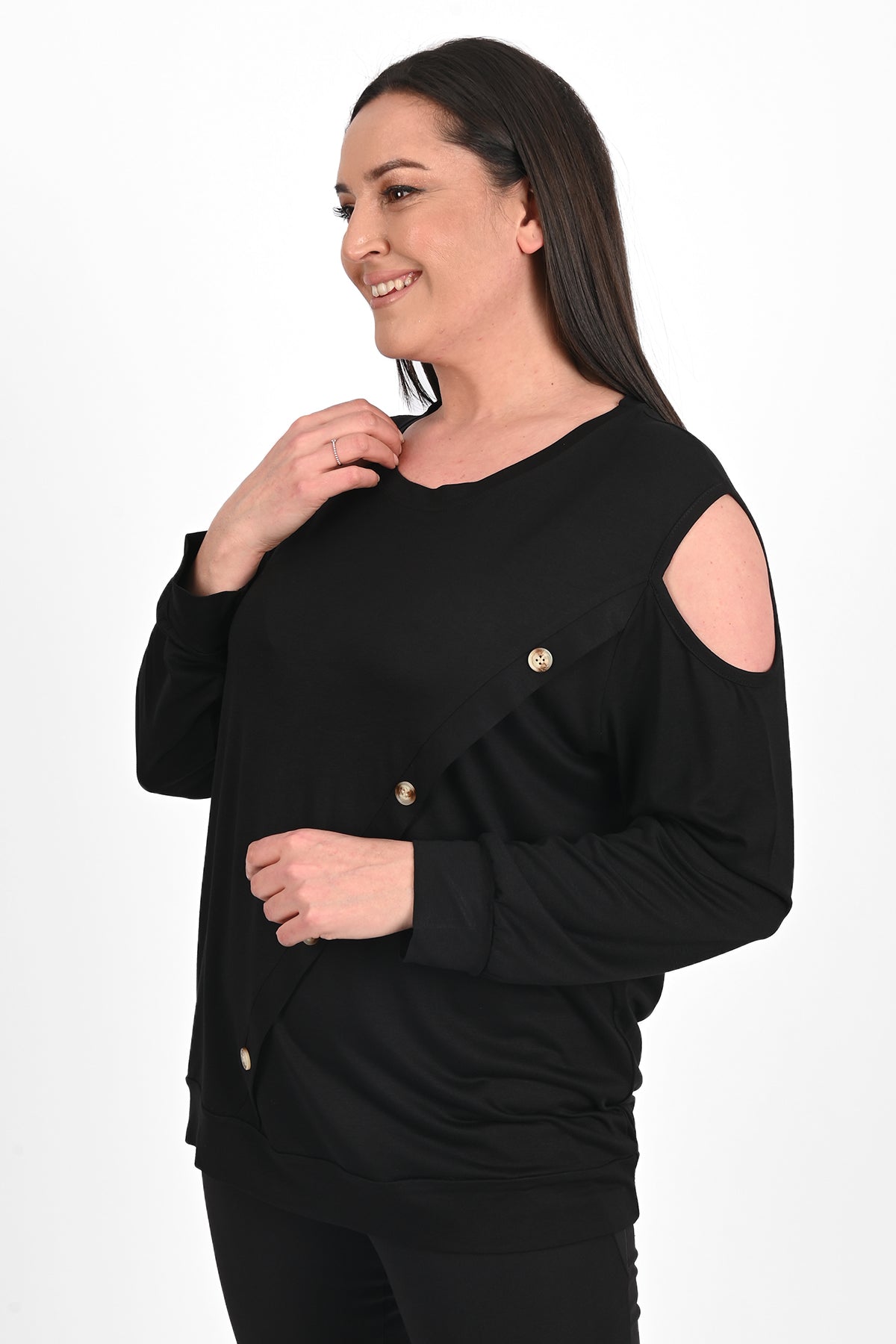 Bluza dama marimi mari cu imprimeu 1390-23