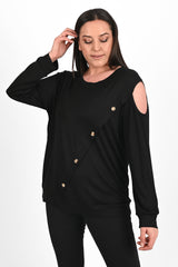 Bluza dama marimi mari cu imprimeu 1390-23