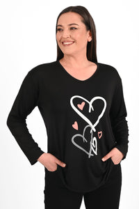 Bluza dama marimi inimioare 1433-23