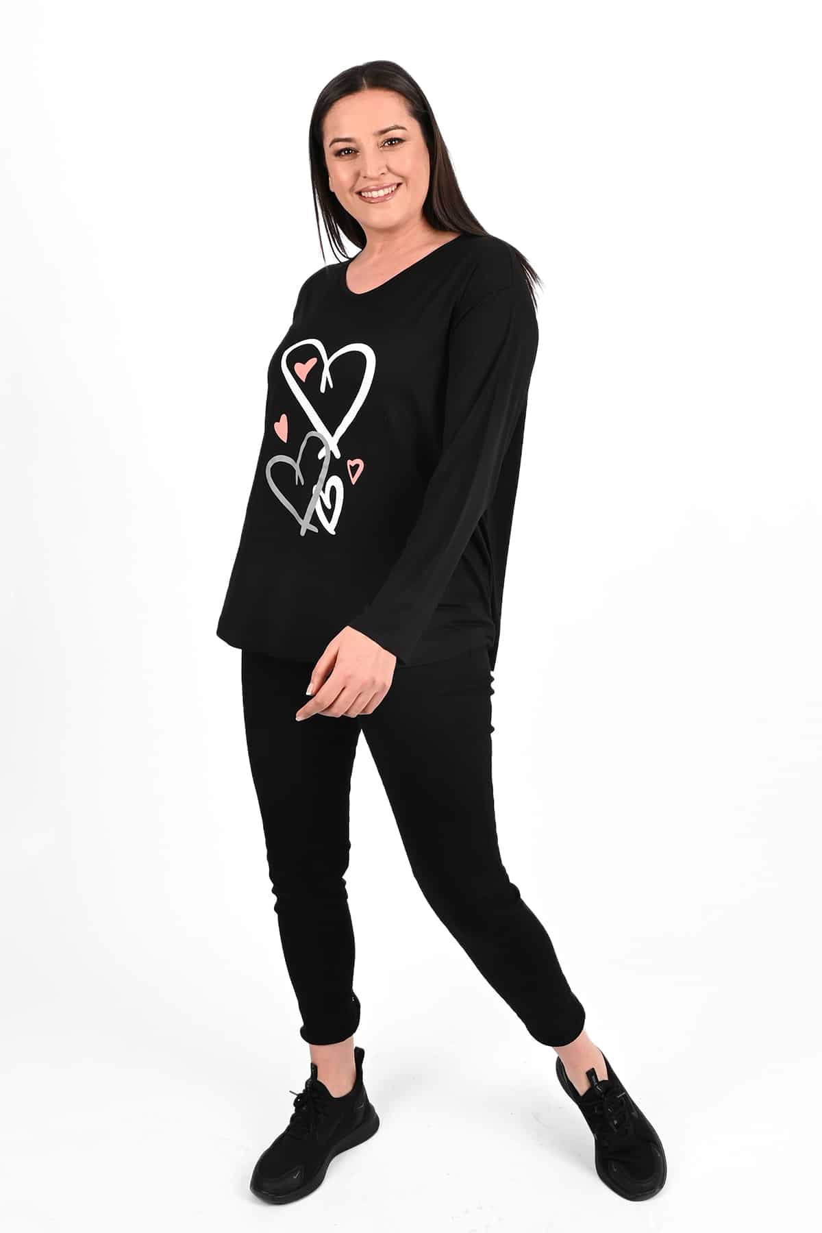 Bluza dama marimi inimioare 1433-23