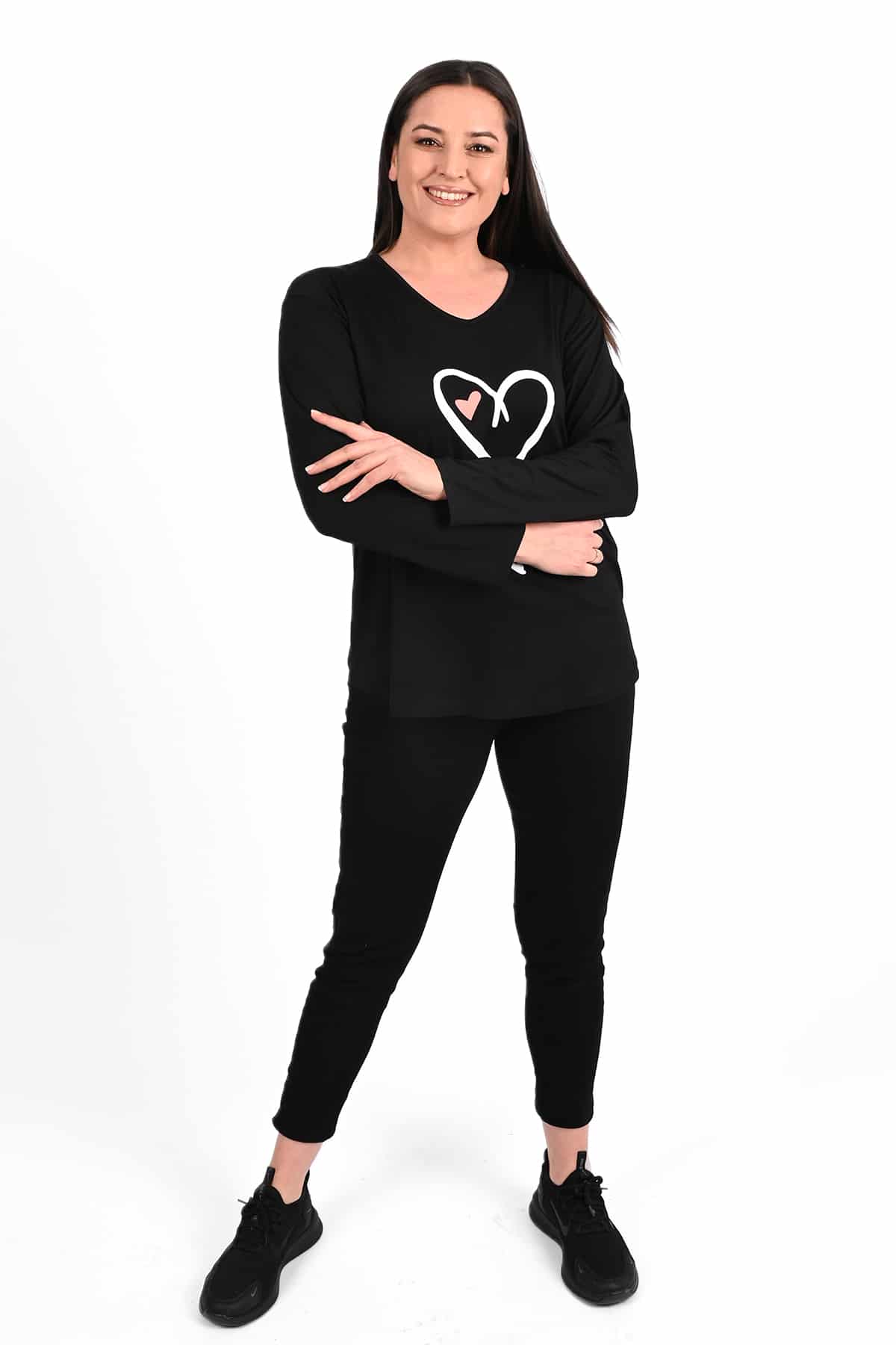 Bluza dama marimi inimioare 1433-23