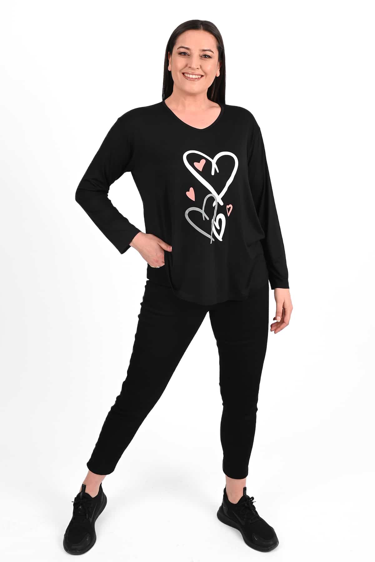 Bluza dama marimi inimioare 1433-23