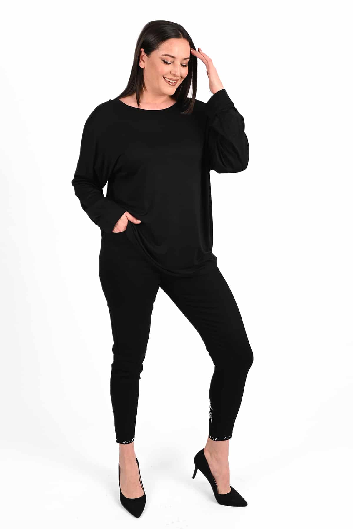Bluza dama marimi mari animal print 1445-23