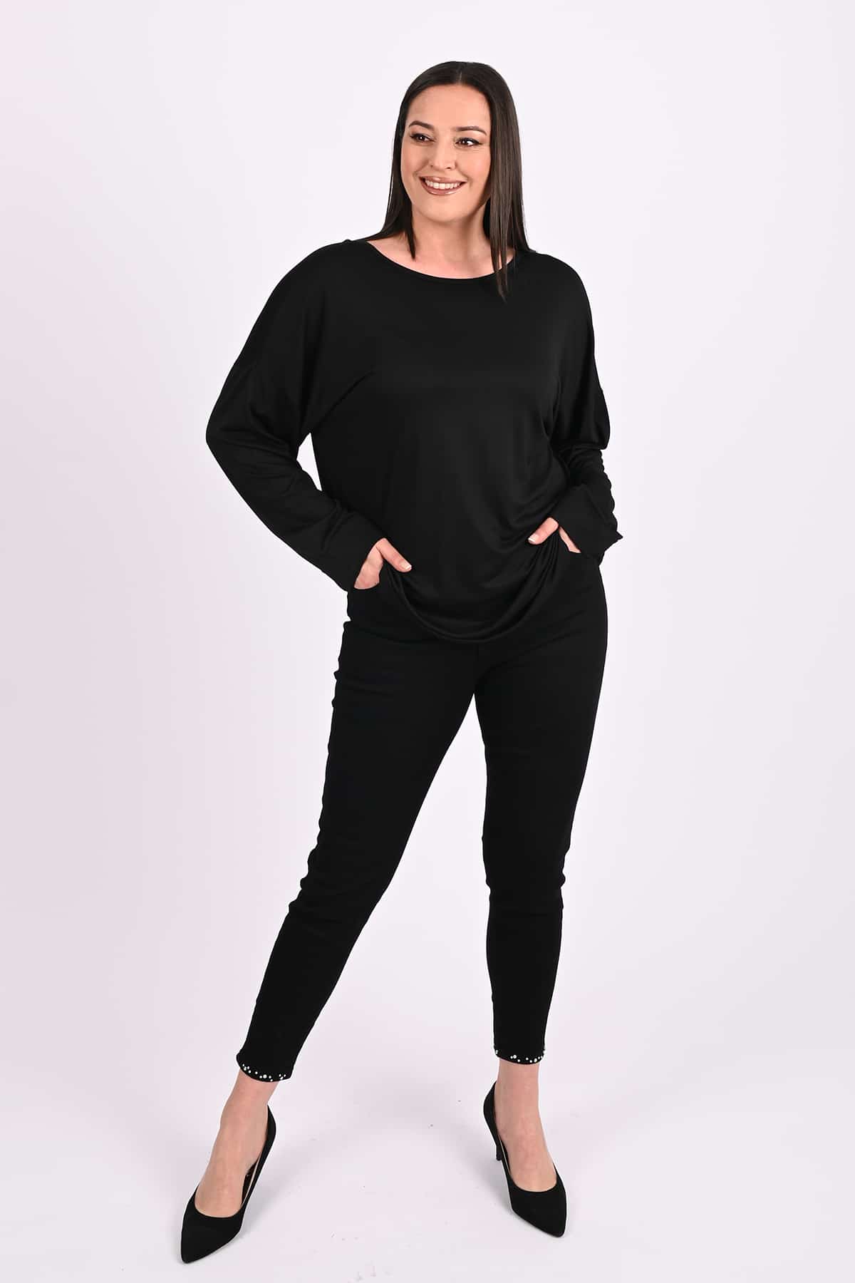 Bluza dama marimi mari animal print 1445-23