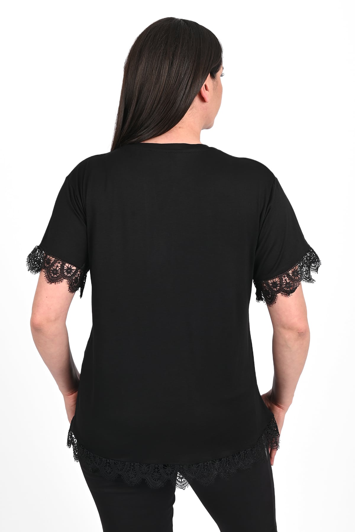 Tricou dama marimi mari cu dantela 1448-23