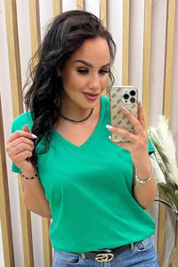 Tricou dama marimi mari in V 1698