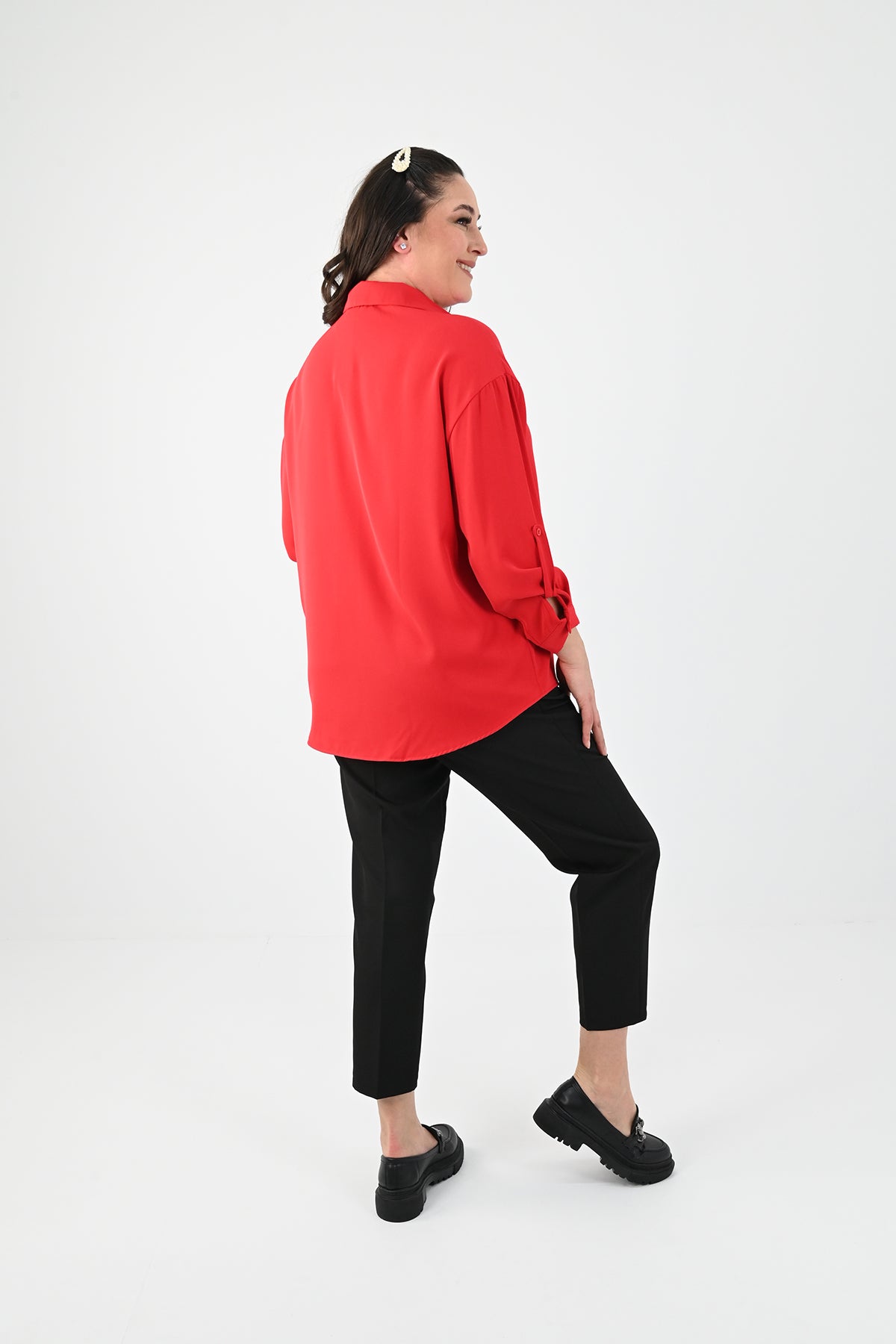 Camasa dama OVERSIZE marimi mari 1709-24