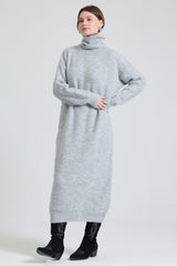 Rochie tricotata dama marimi mari 2018