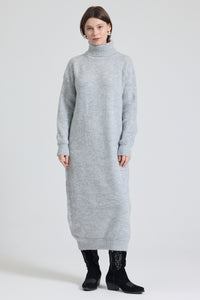 Rochie tricotata dama marimi mari 2018