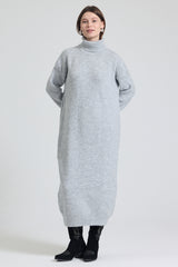 Rochie tricotata dama marimi mari 2018