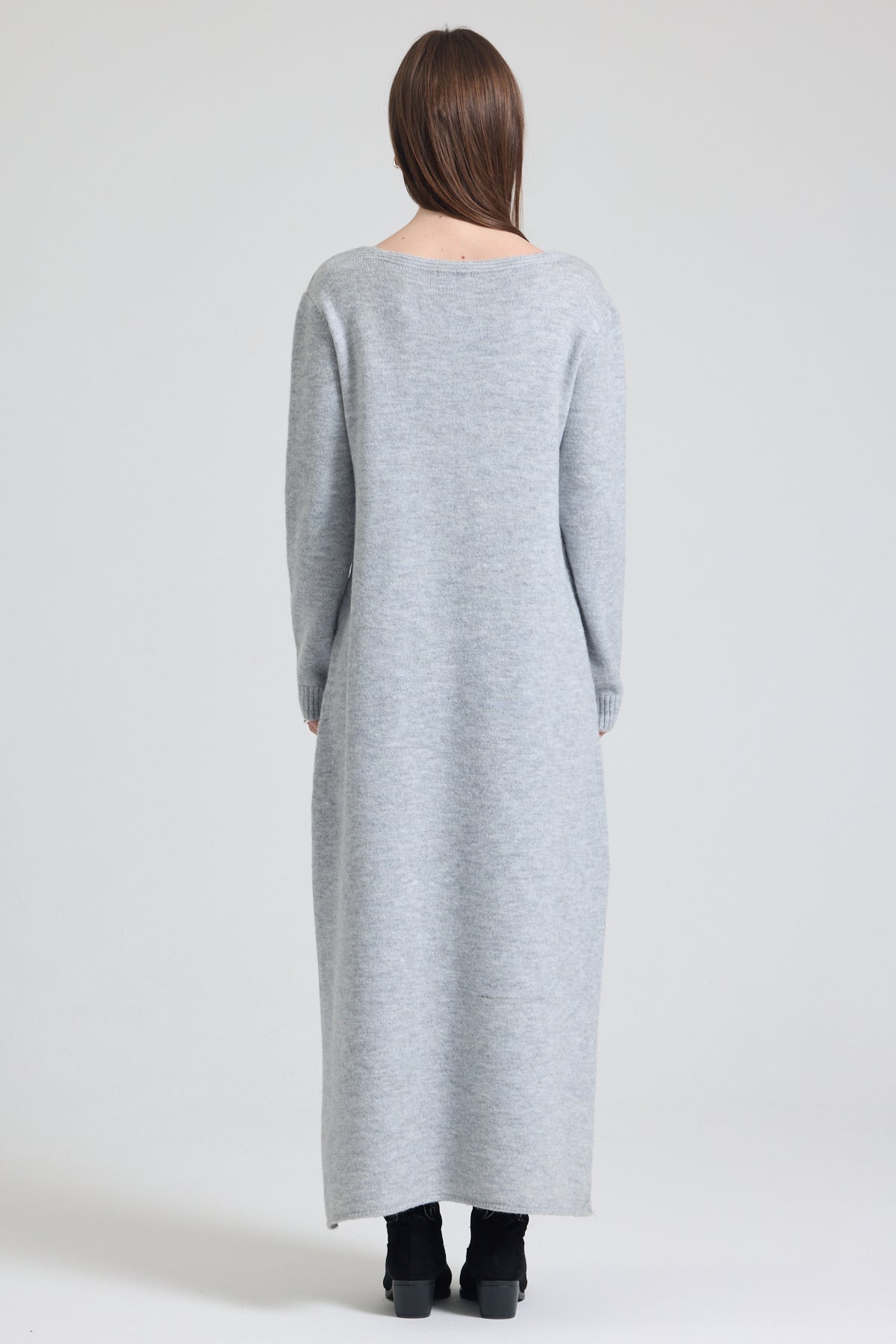 Rochie tricotata dama marimi mari 2019
