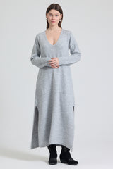 Rochie tricotata dama marimi mari 2019