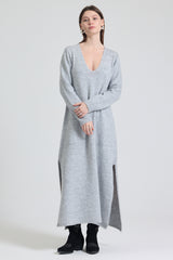 Rochie tricotata dama marimi mari 2019