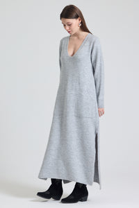 Rochie tricotata dama marimi mari 2019