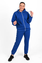 Trening dama marimi mari vatuit fermoar alb 3557-23