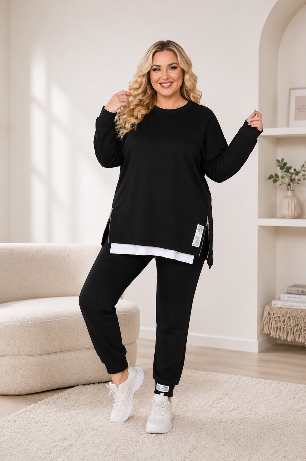 Best Sellers, Trening dama marimi mari 3613-25 People, bigsize.ro