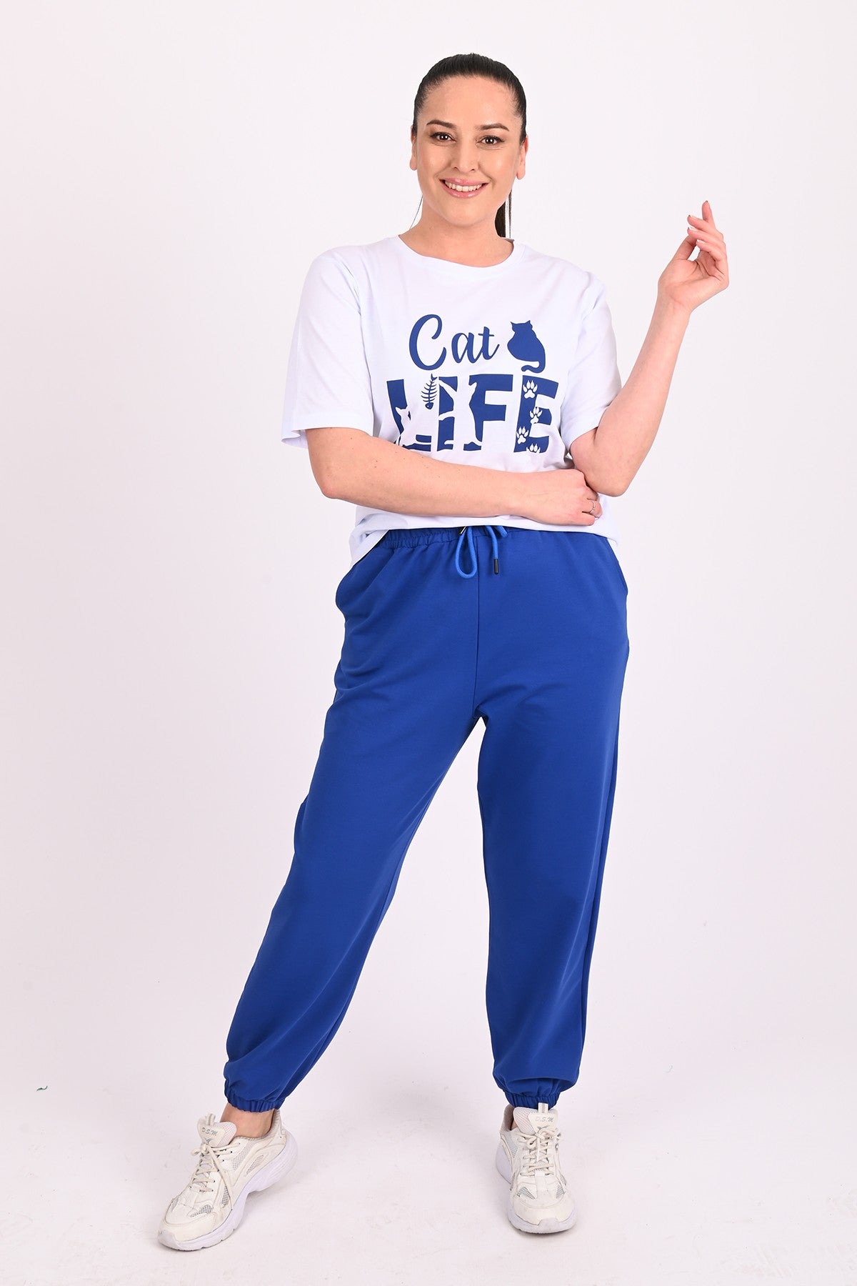 Noutăți, Trening dama marimi mari Cat 3637-23, bigsize.ro