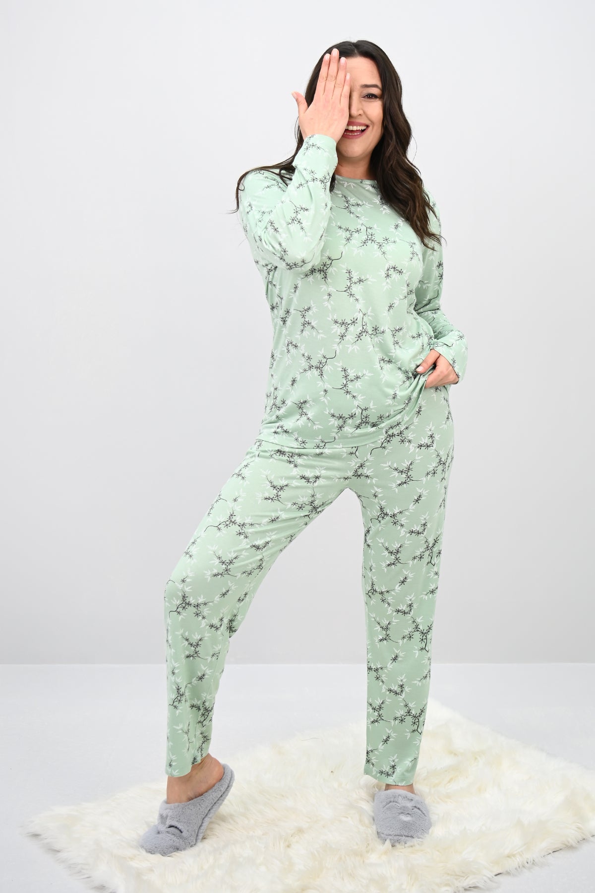 Pijama dama marimi mari 4235-25