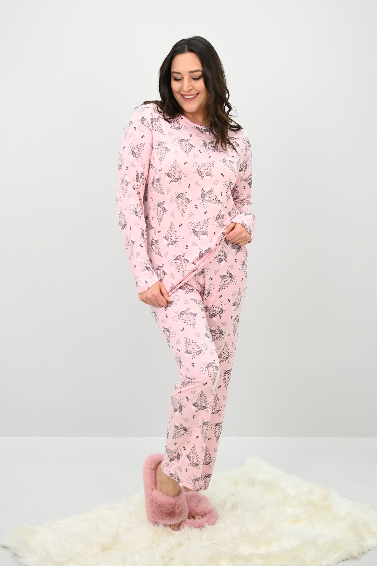 Pijama dama marimi mari 4235-25