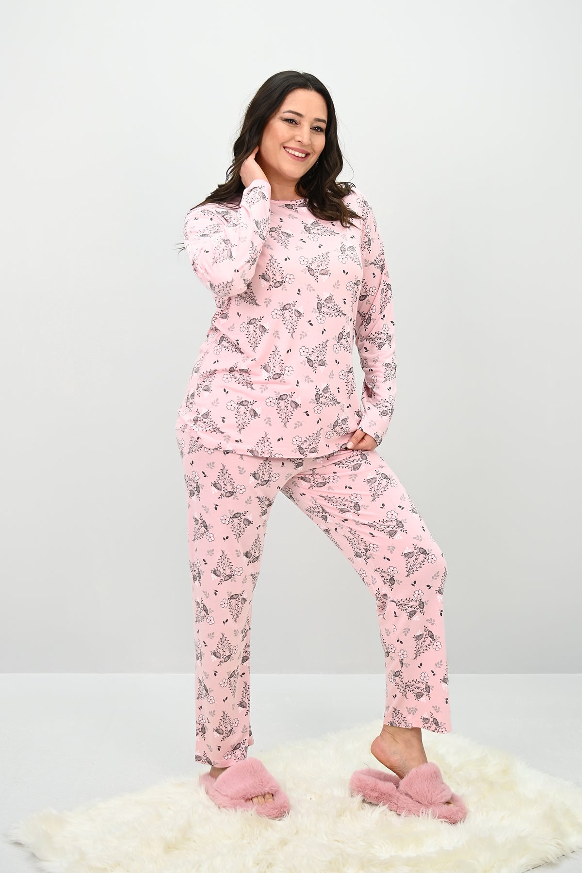 Pijama dama marimi mari 4235-25