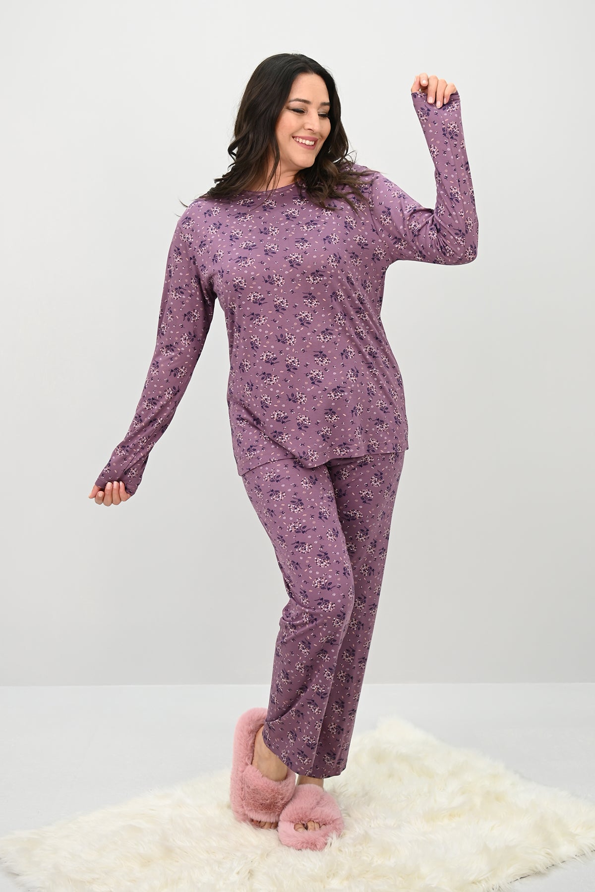 Pijama dama marimi mari 4235-25