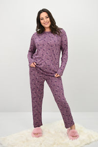 Pijama dama marimi mari 4235-25
