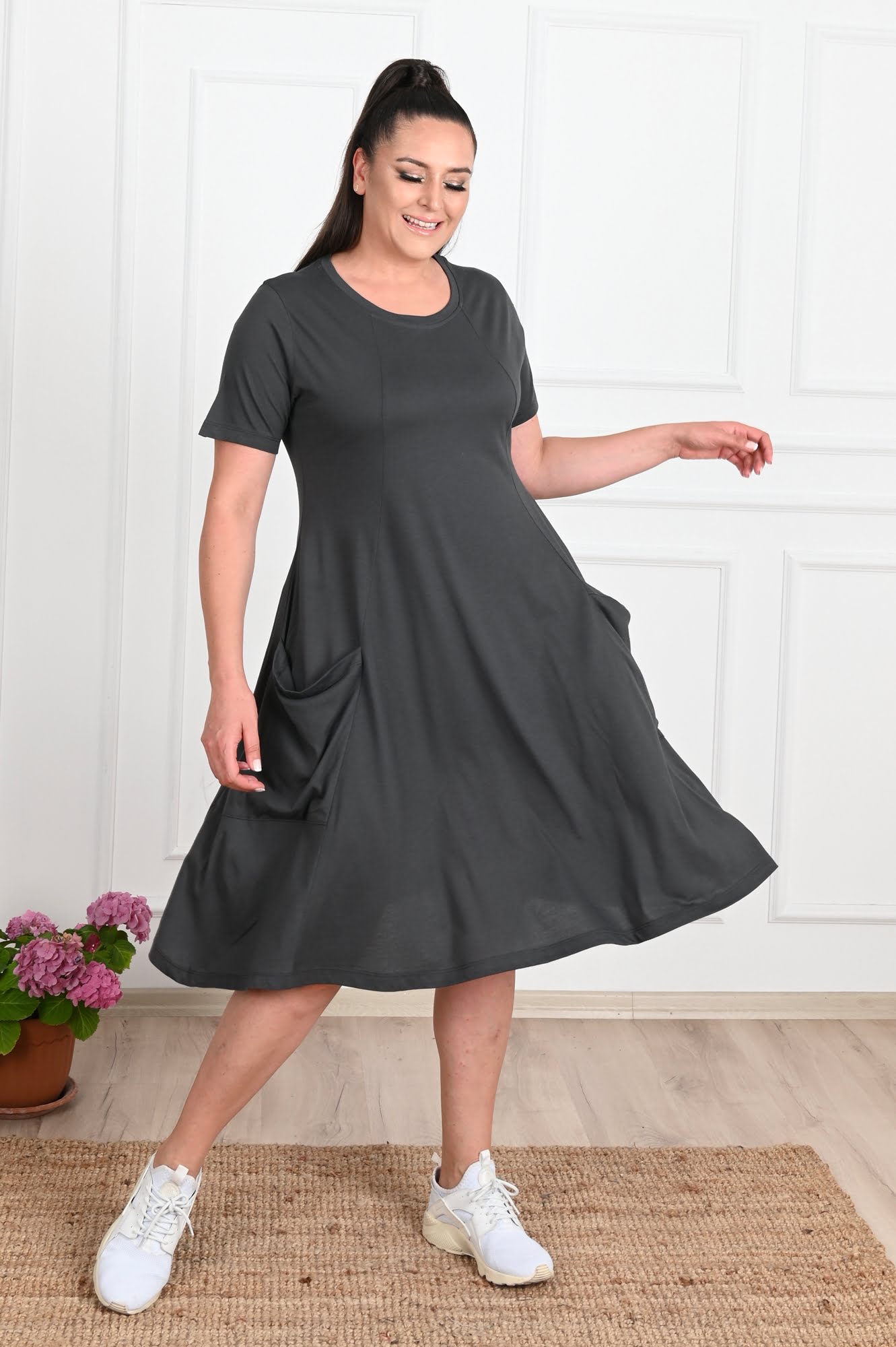 Rochie dama marimi mari gogosar 5098-22