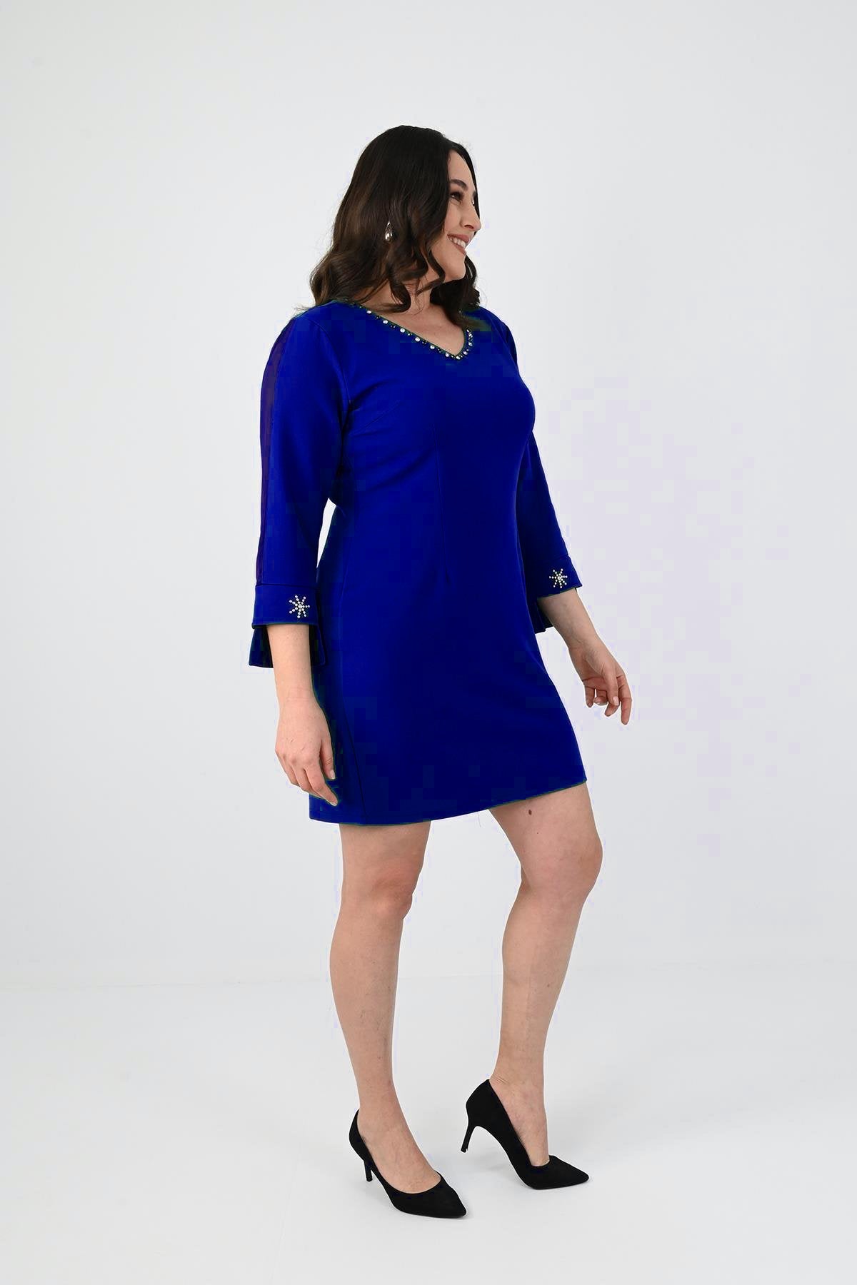 Rochie dama marimi mari casual 5201